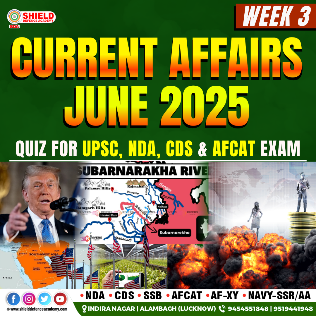 best nda coaching in lucknow: june current affairs